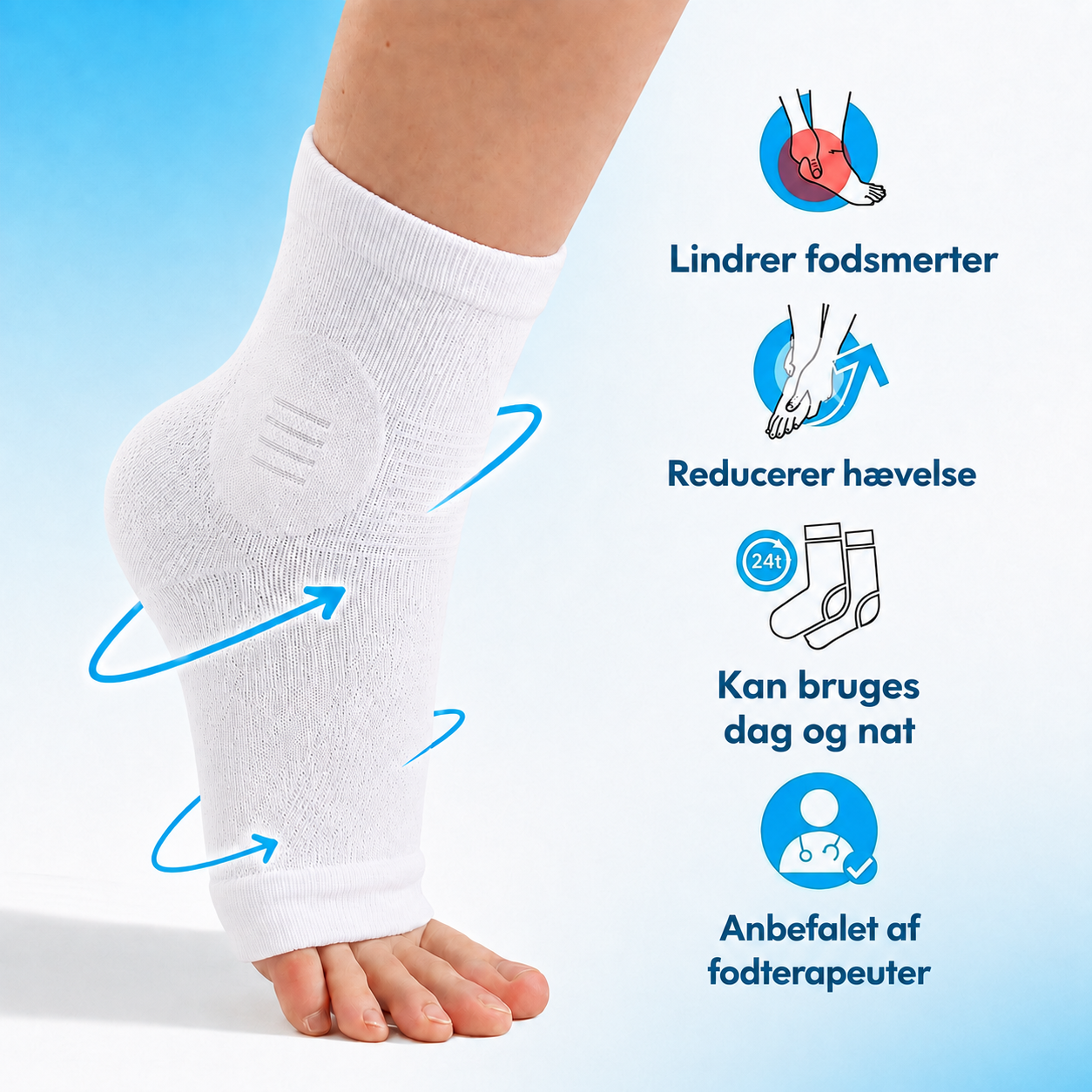 CalmySocks – Effektiv støtte mod fodsmerter